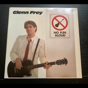 Glen Fry No Fun Allowed LP vinyl